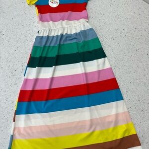 NWT DOT DOT SMILE Striped Kids Maxi Dress size 5/6